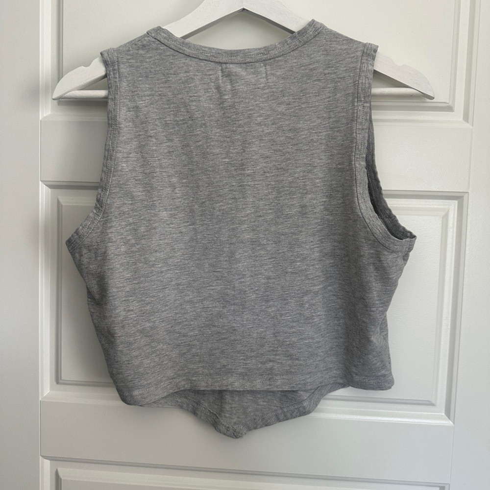 *3/$25* Gray Women's Celestial Sun & Moon Tank Top - Picture 2 of 2